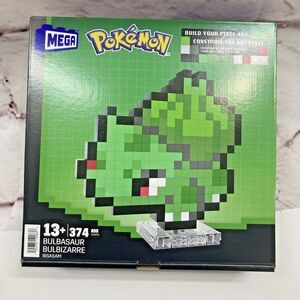 MEGA Pokemon Bulbasaur Building Toy Kit - 374 pc (Q) Pixel Art